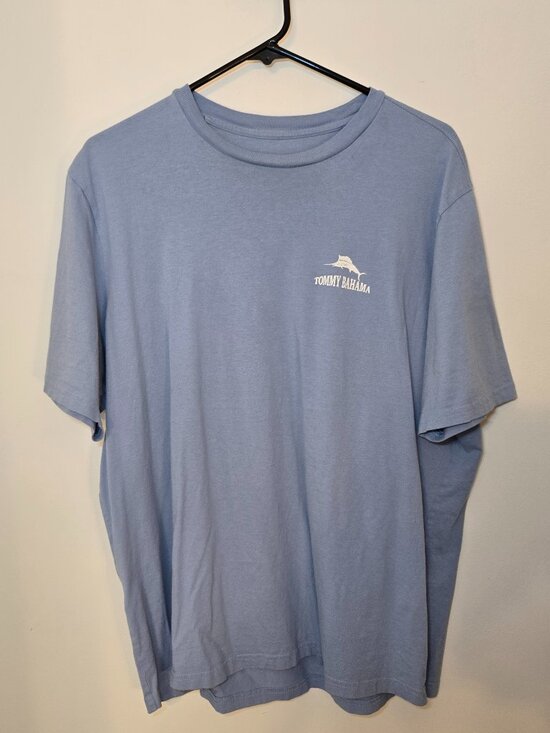 Tommy Bahama Other - Tommy Bahama Plays At Thirst Graphic T-Shirt Men's Large Shirt Baseball Drinks